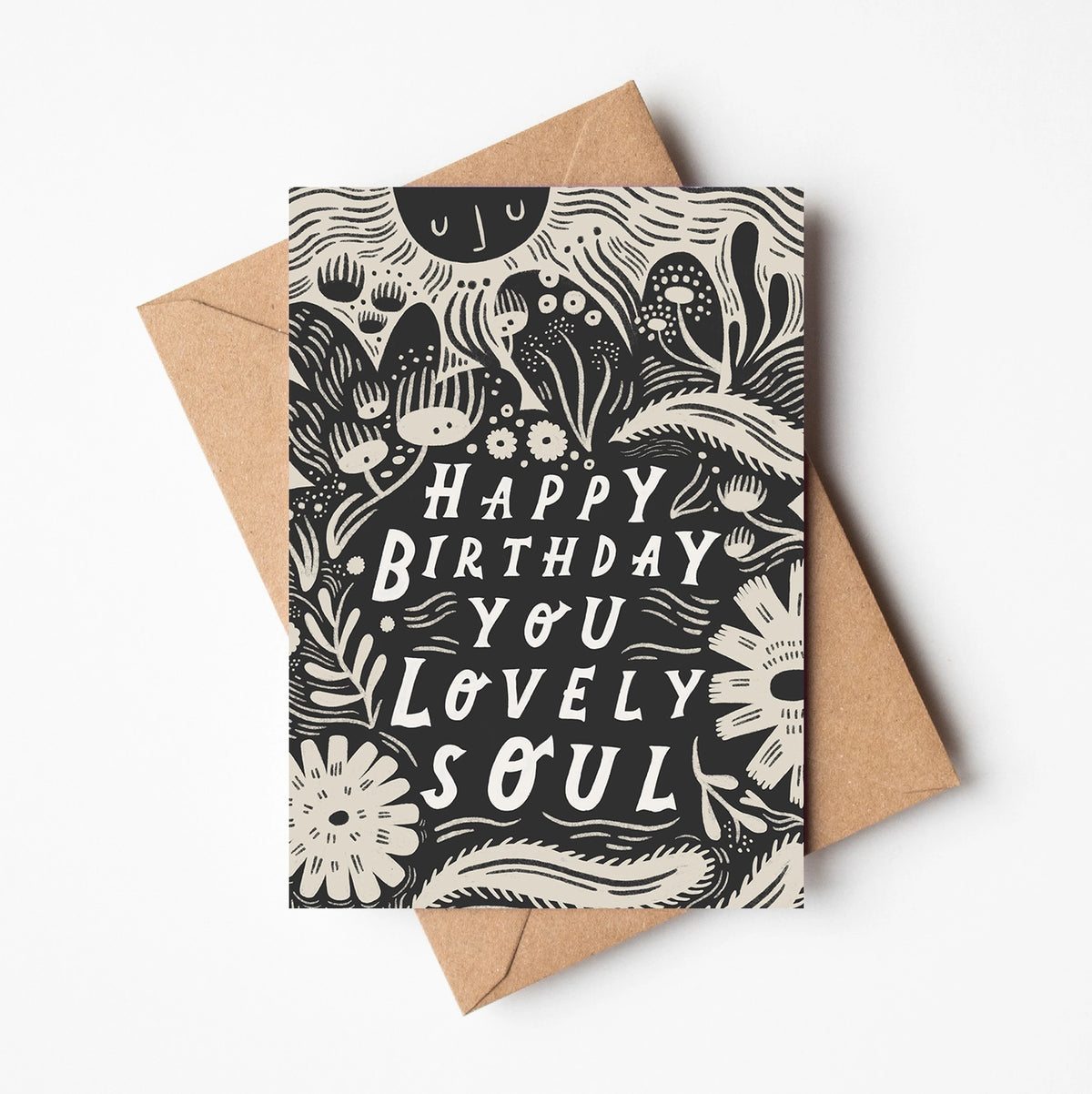 Lauren Marina Happy Birthday you lovely soul card
