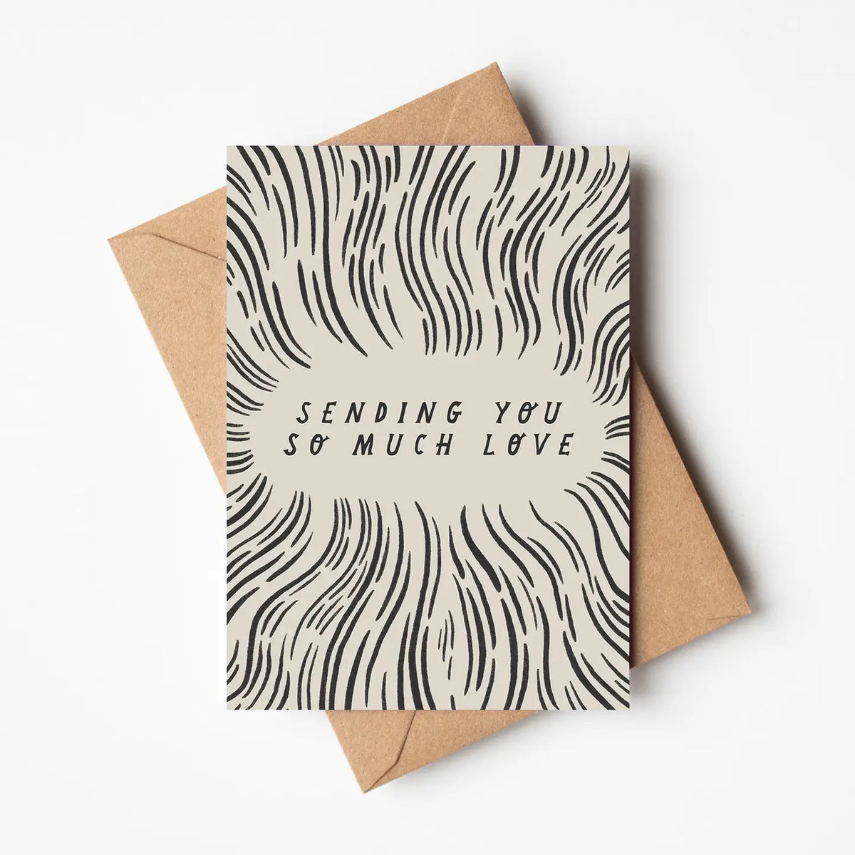 Lauren Marina greetings card sending so much love
