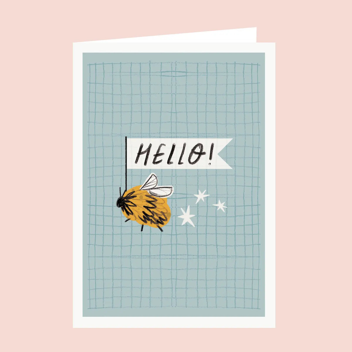 Aimee Mac greetings card Hello bee
