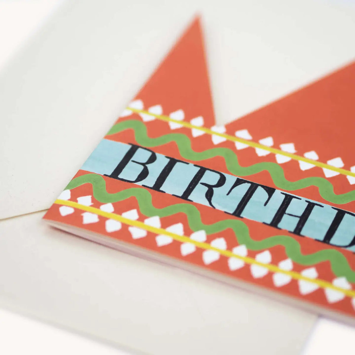 Hadley greetings card Birthday king crown card