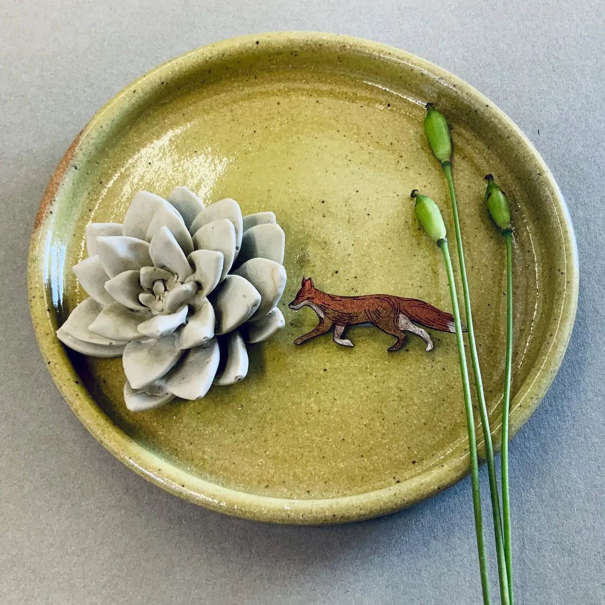 Lily Faith fox pin