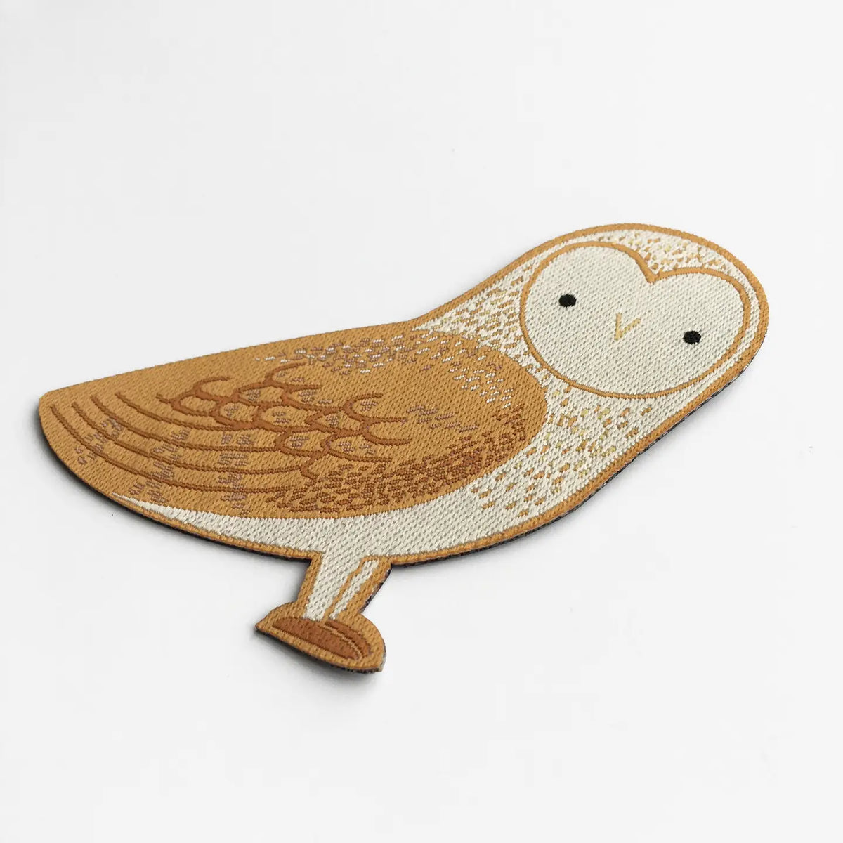 Tom Hardwick animal woven patch owl