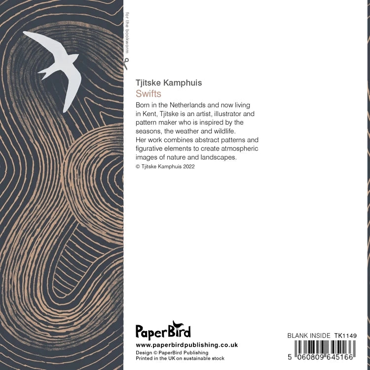 swifts by Tjitske Kamphuis greetings card