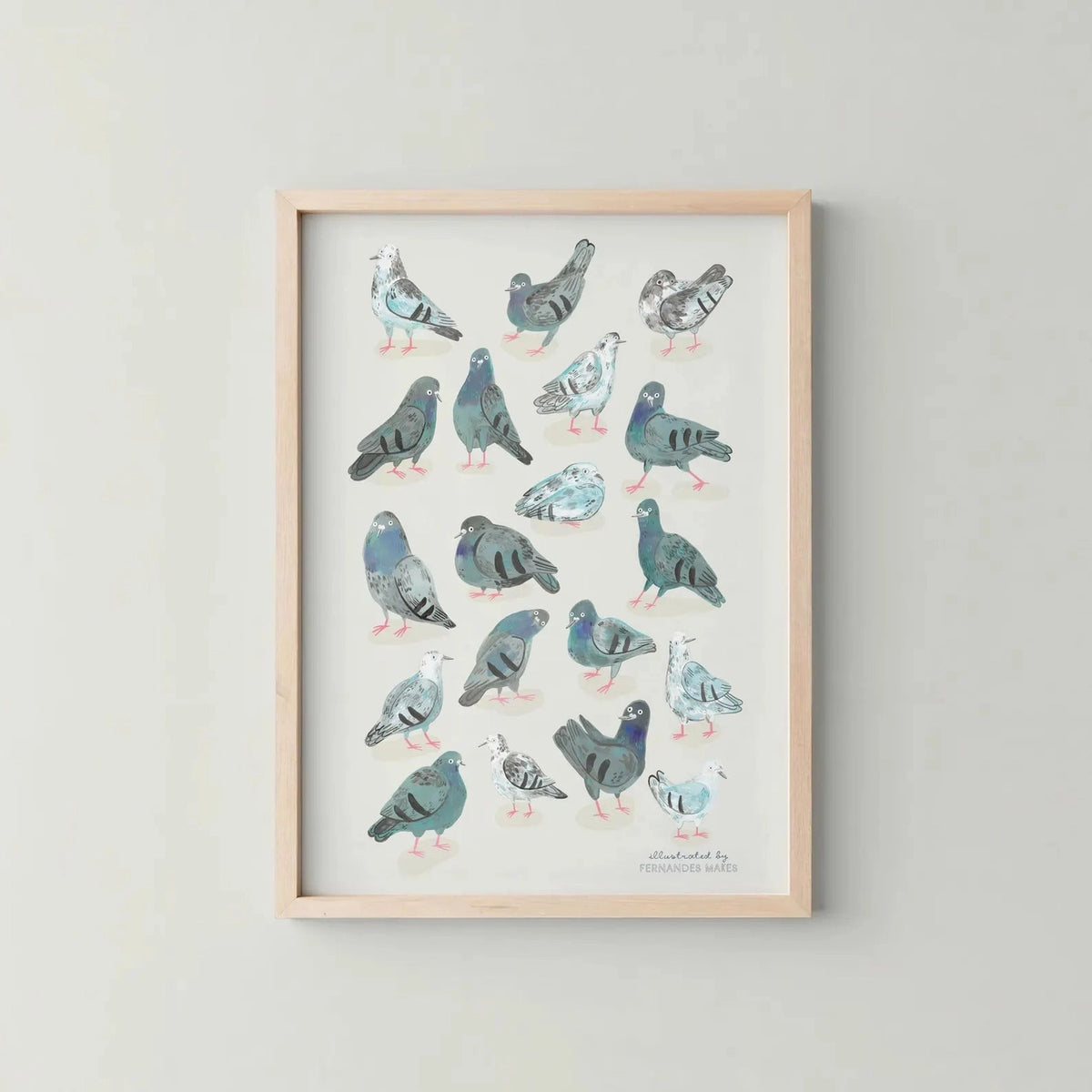 Fernandez makes pigeon print