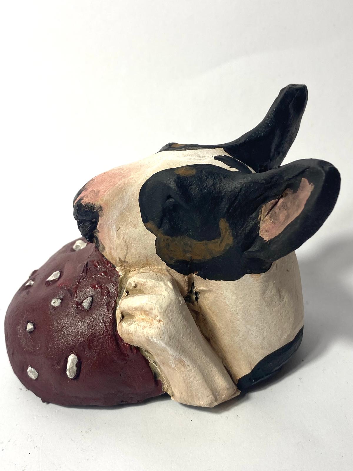Peeping Mushroom  bully by Olivia Brown buffoonery collection