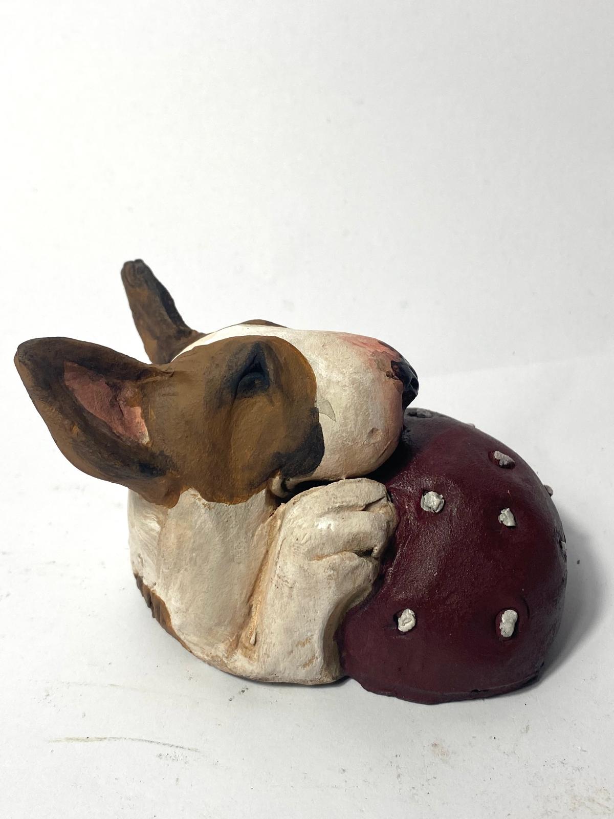 Peeping Mushroom  bully by Olivia Brown buffoonery collection