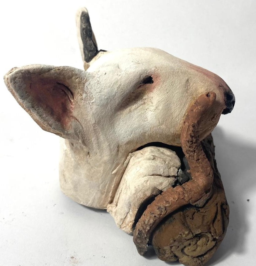 Peeping woodland walk bully with worm friend by Olivia Brown buffoonery collection