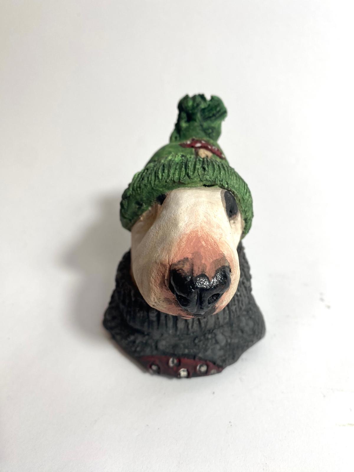 woodland walk bully with Autumn jumper  by Olivia Brown buffoonery collection