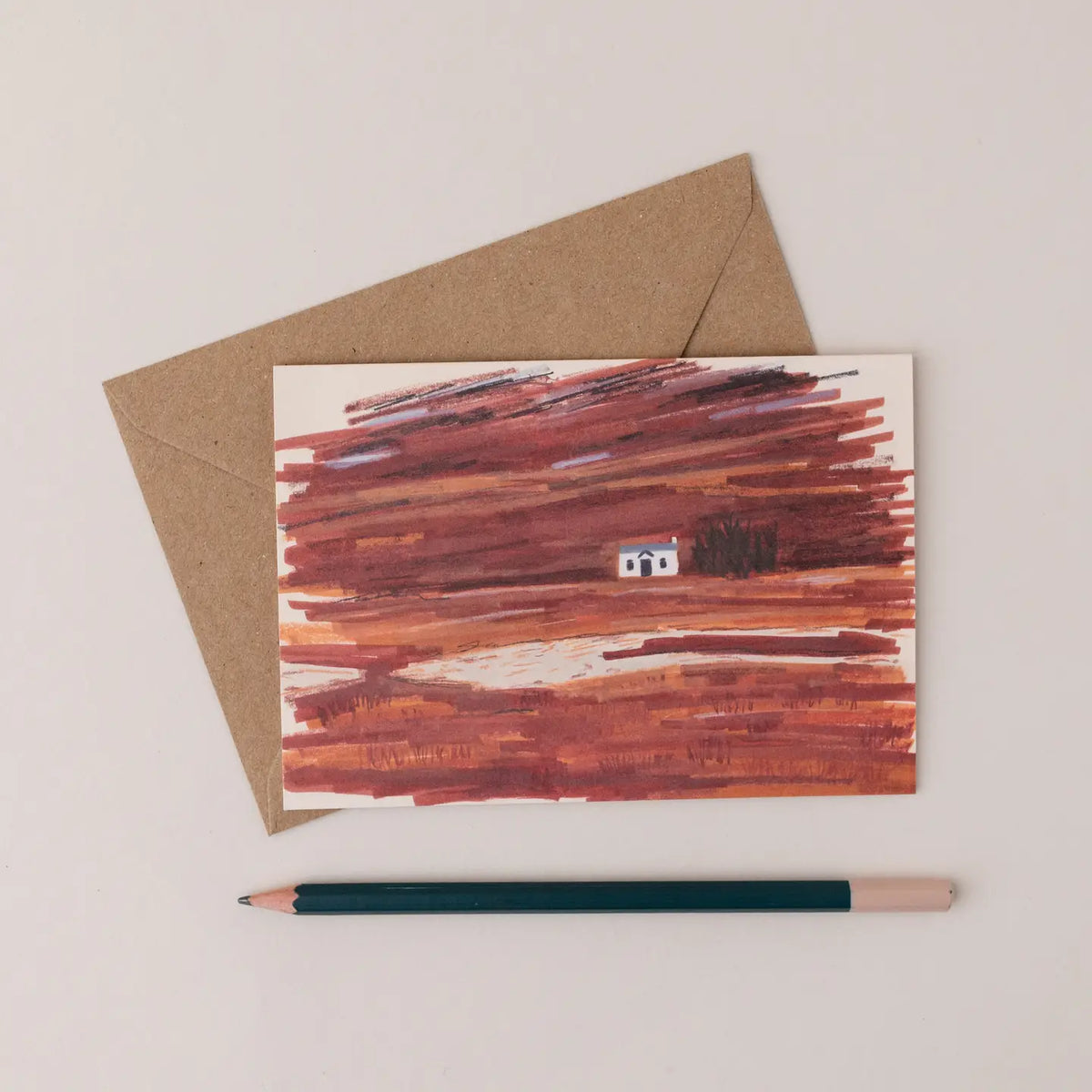 Joy Jen Glencoe in Autumn greetings card