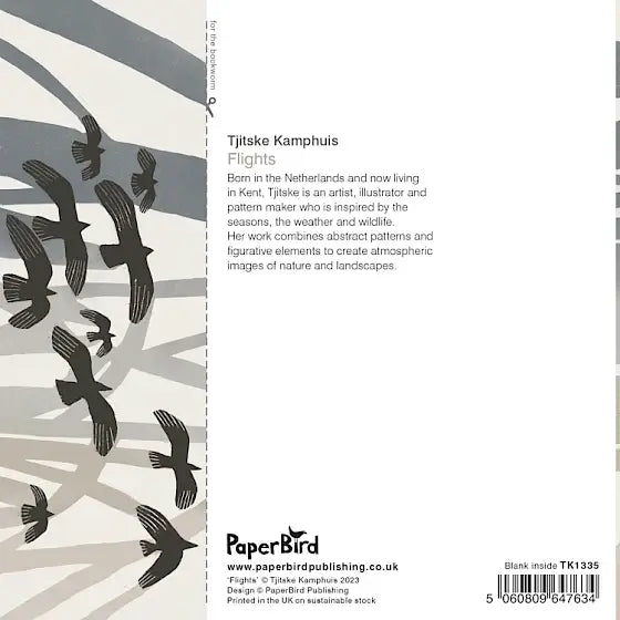 Flights by Tjitske Kamphuis greetings card