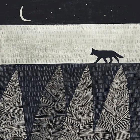 Wolf  by Tjitske Kamphuis greetings card