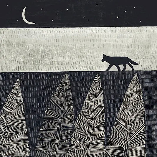 Wolf  by Tjitske Kamphuis greetings card