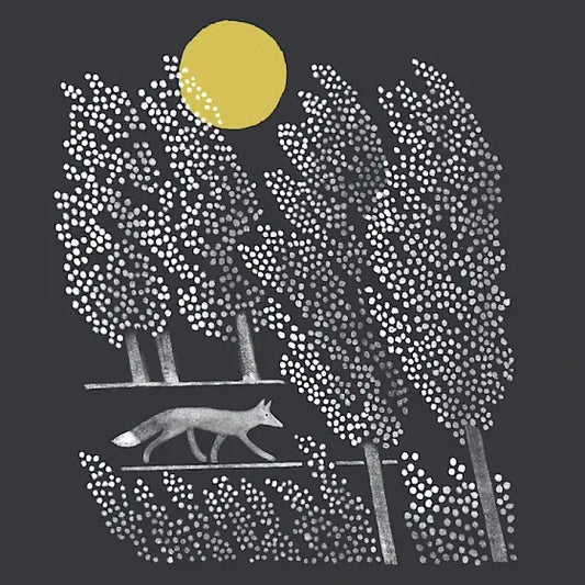 Night wandering by Tjitske Kamphuis greetings card