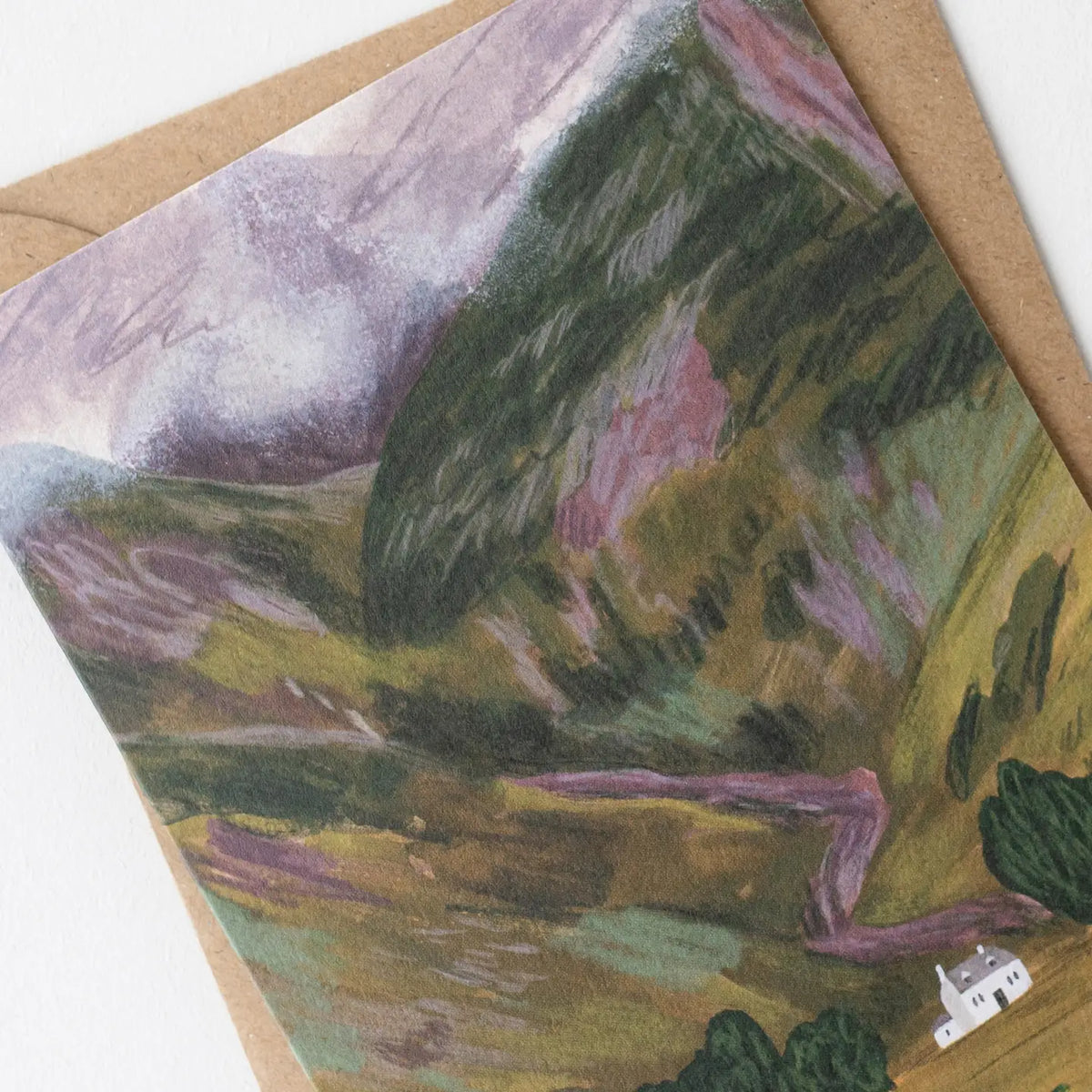 Joy Jen Glencoe in late summer   greeting card