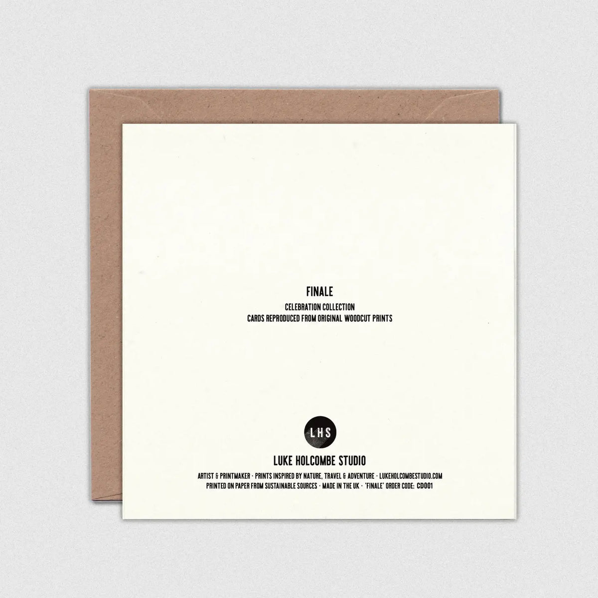 Finale greedtings card by Like Holcombe