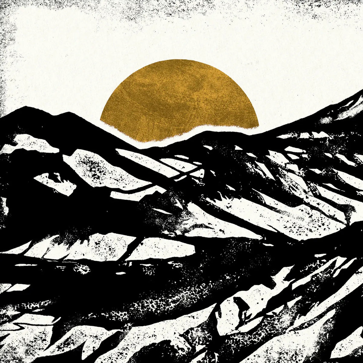 Making tracks greetings  card by Luke Holcombe
