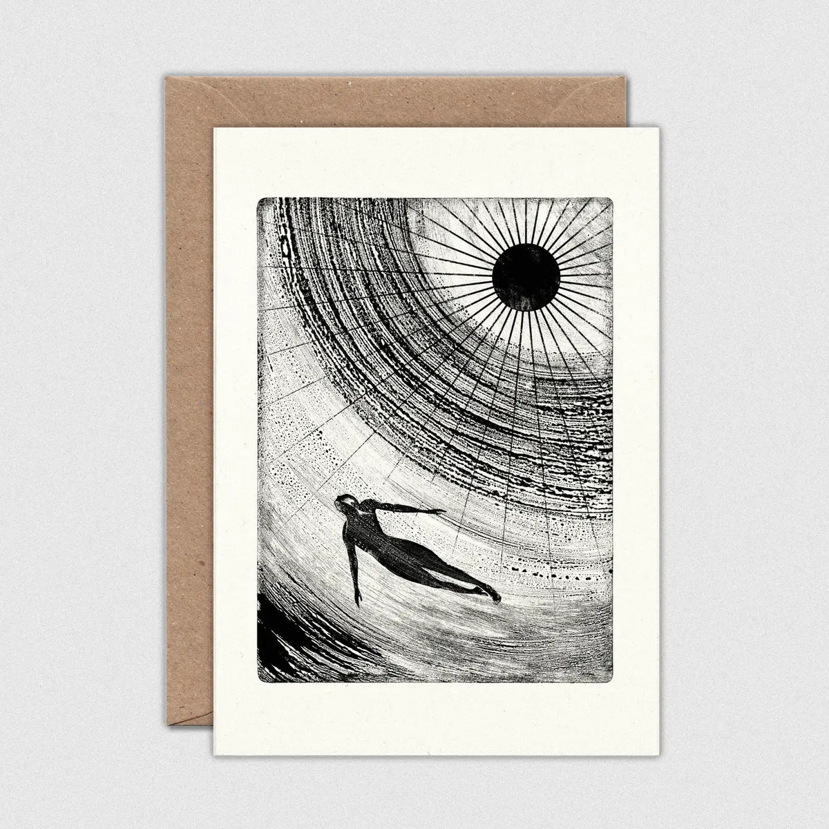 One breath greetings  card by Luke Holcombe