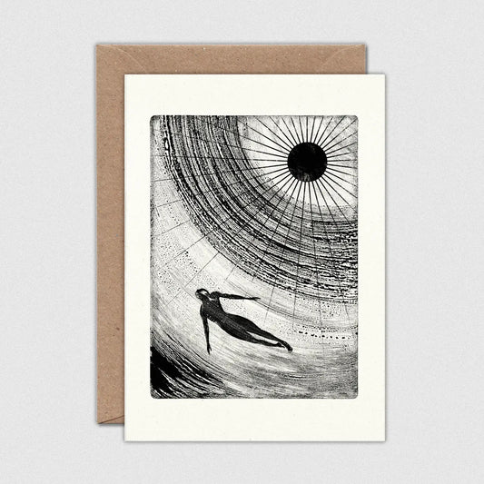 One breath greetings  card by Luke Holcombe