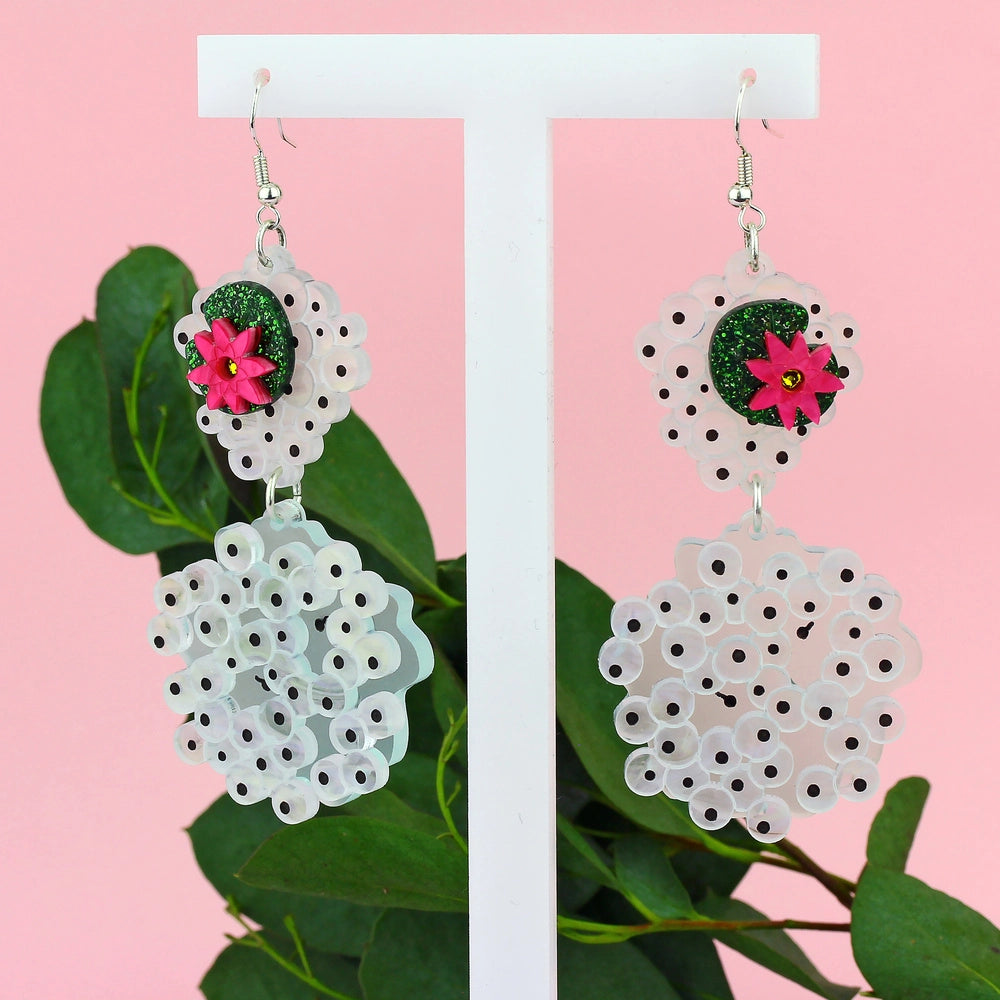 Little Moose frogspawn earrings
