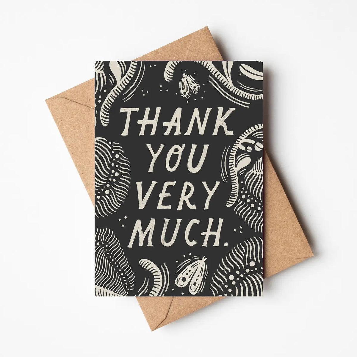 Lauren Marina greetings card Thankyou very much