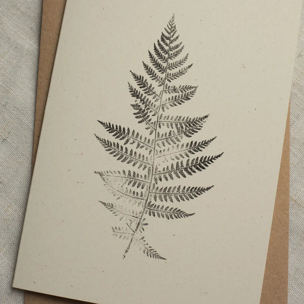 Alicia Breakspear botanical greetings card lady fern