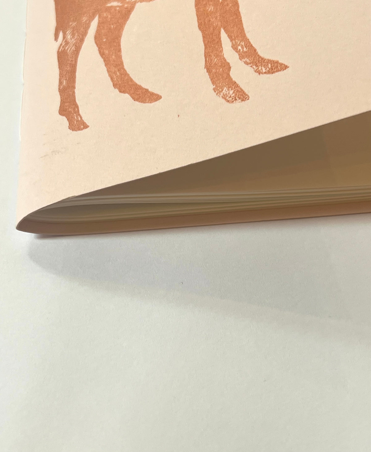 Julia Ogden screen printed notebook