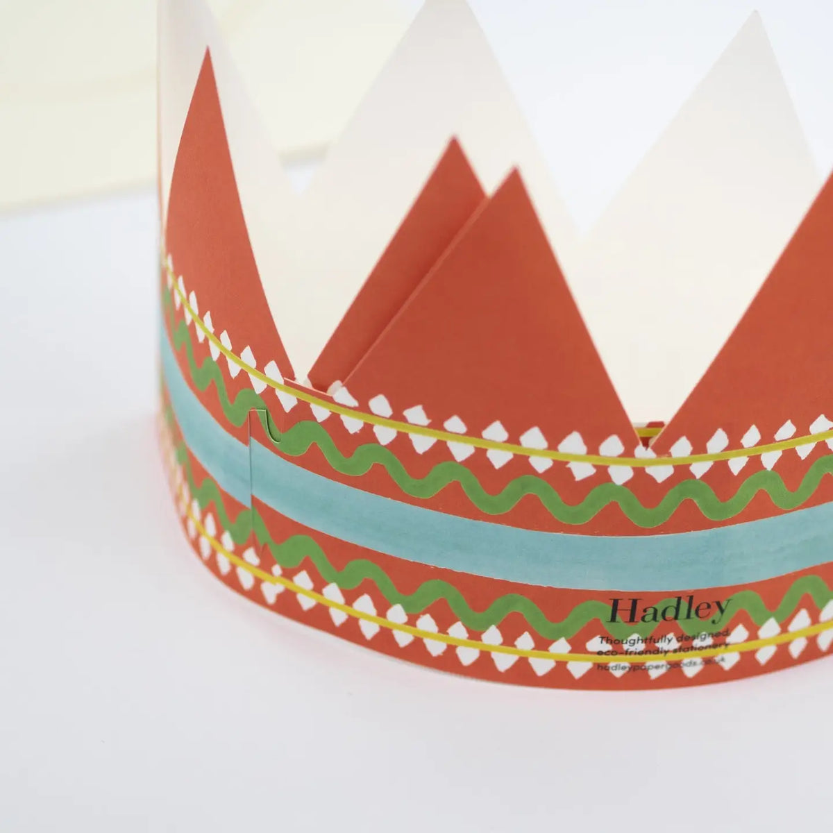Hadley greetings card Birthday king crown card