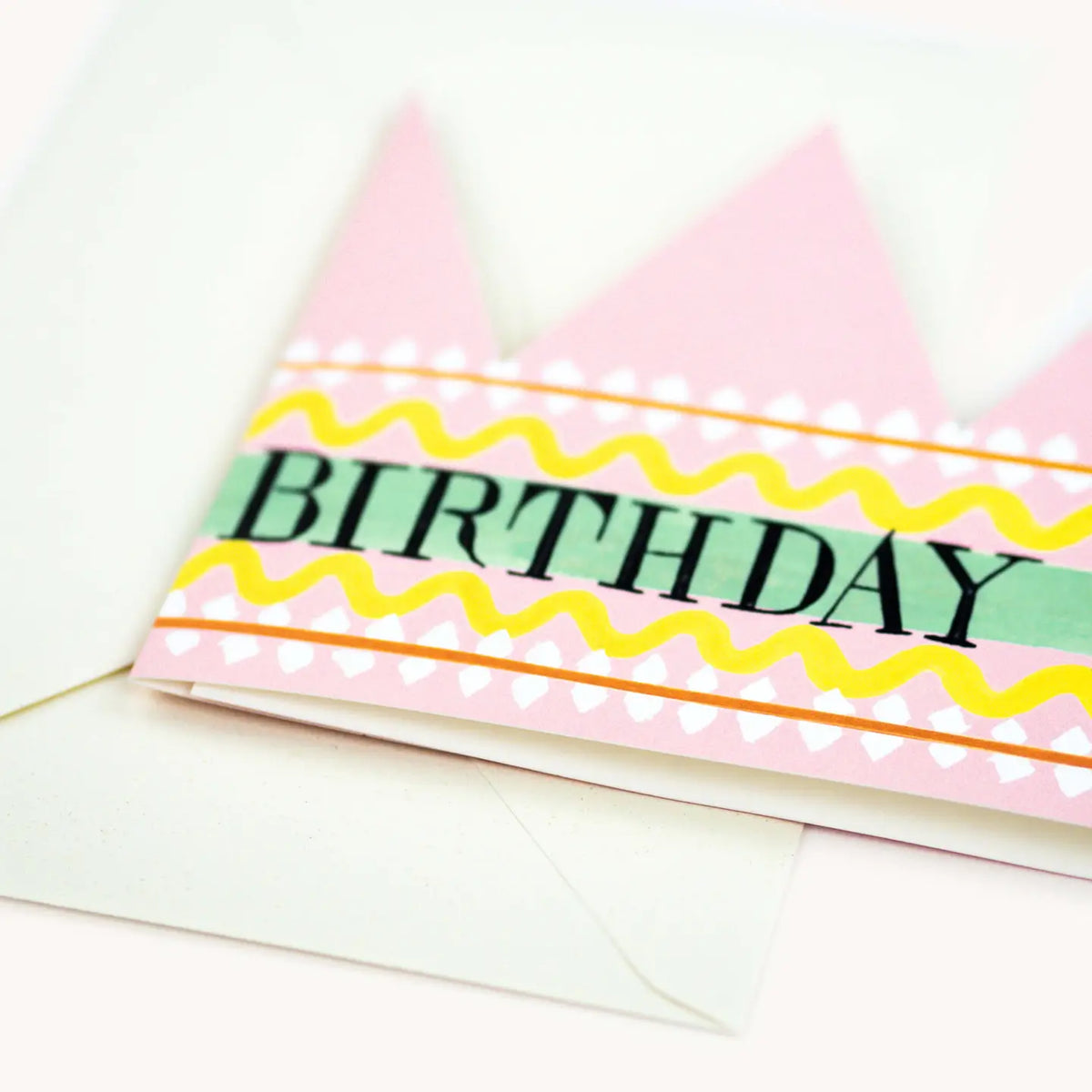 Hadley greetings card Birthday Queen  crown card