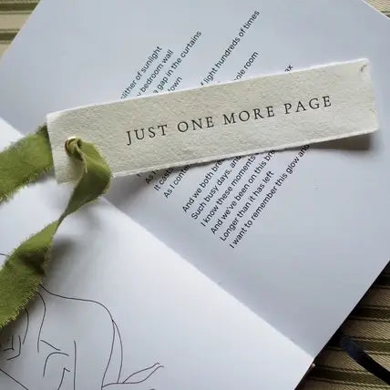 Folkpress letterpress bookmark