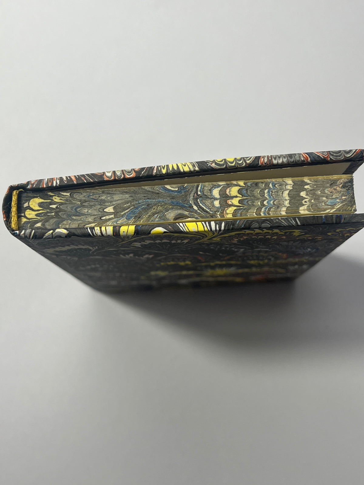 Il papiro hand marbled notebook