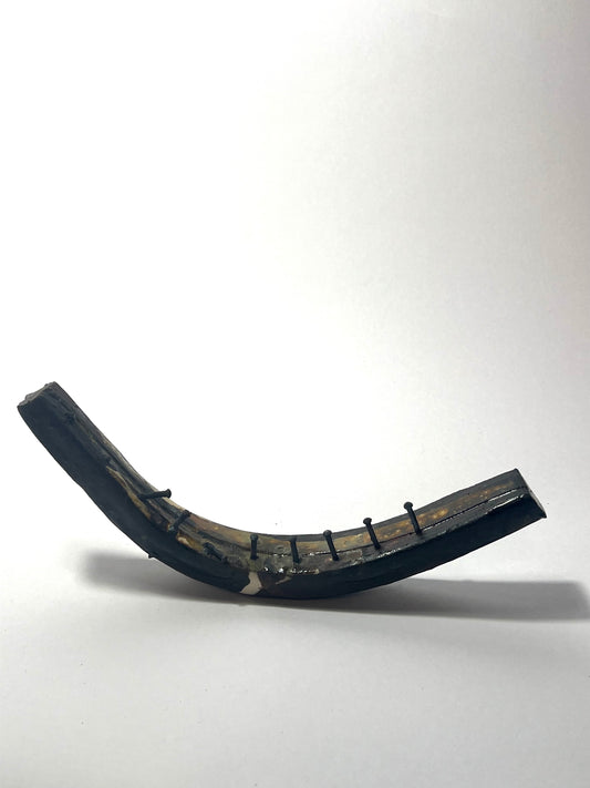 Small ceramic study with nails by Andrew Lawes
