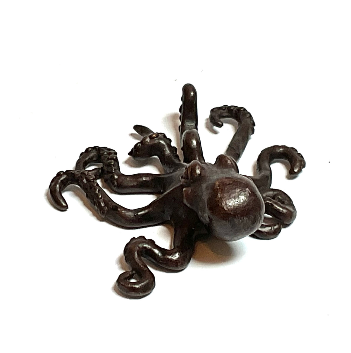 David. Meredith miniature Octopus  bronze sculpture