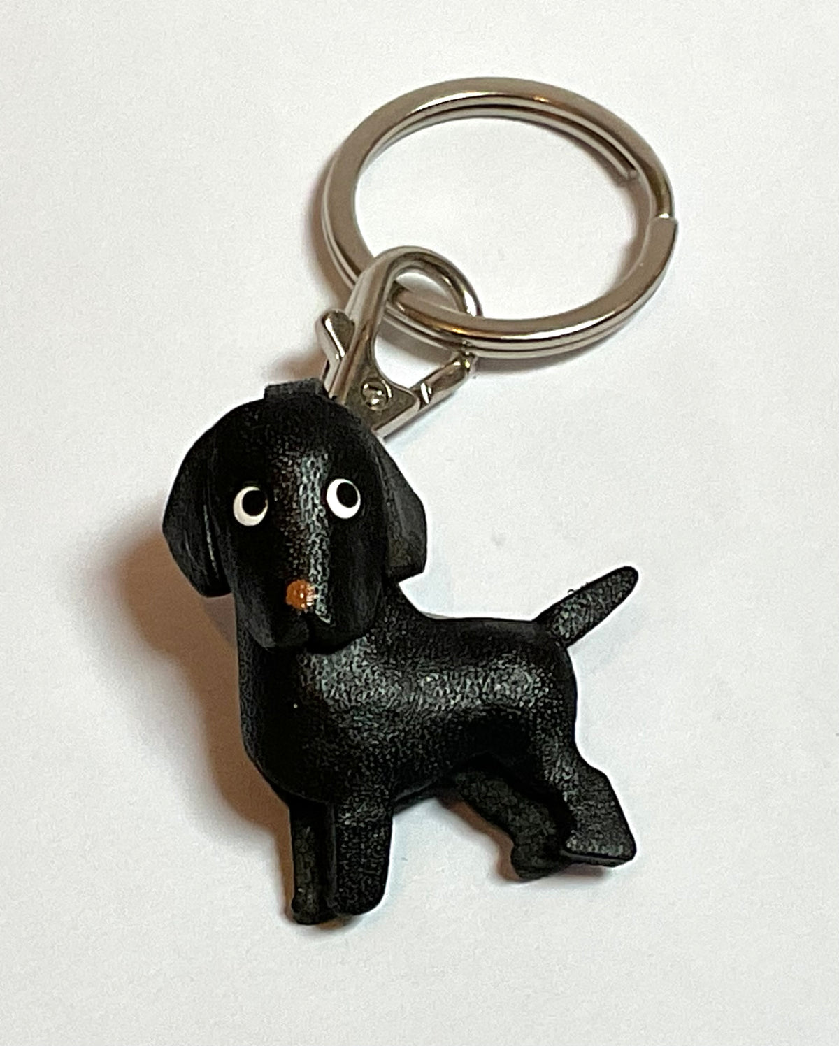 Japanese Handmade Leather keychain - Labrador