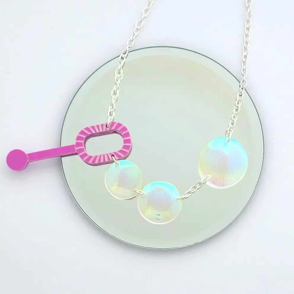 Sugar and Vice Bubble blower necklace