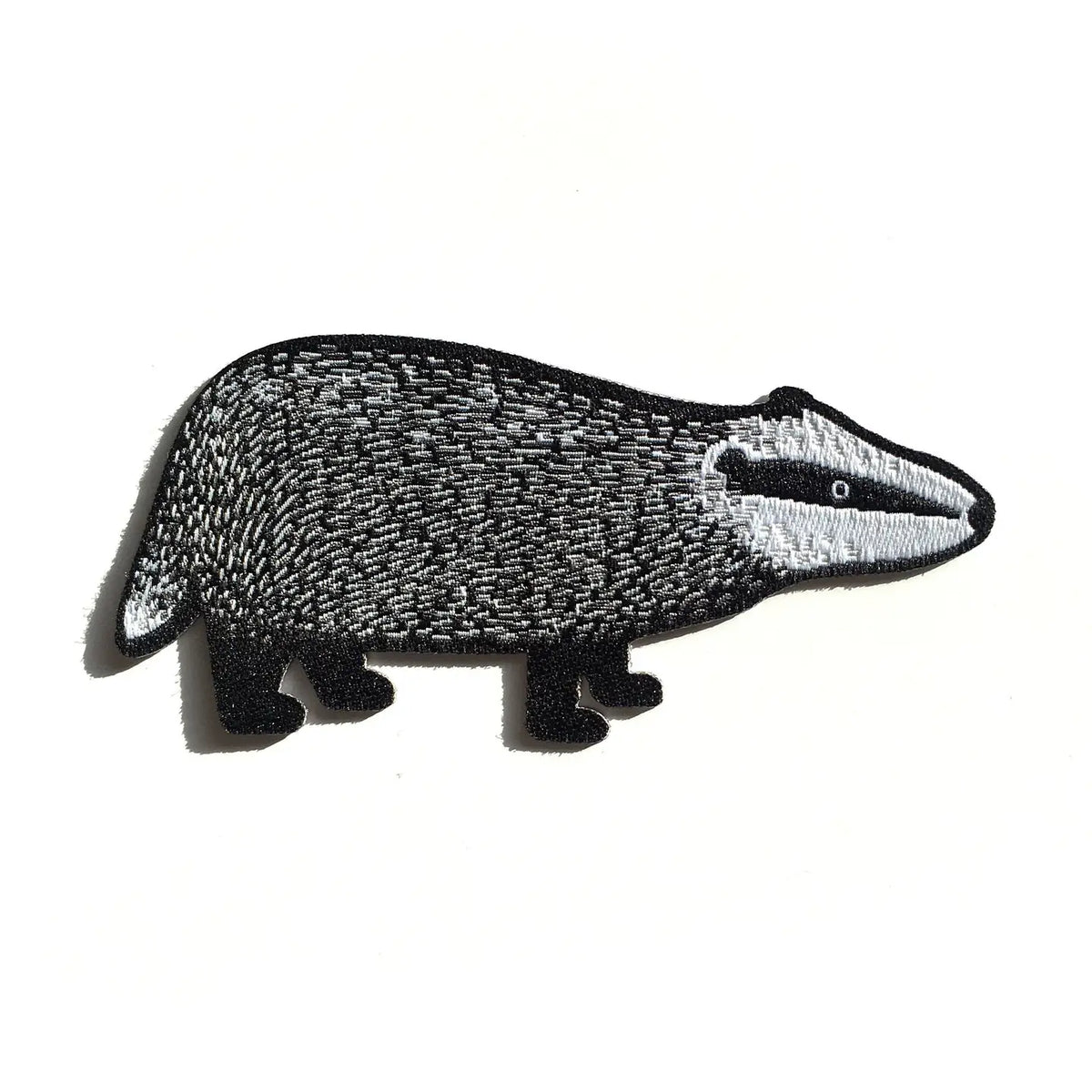 Tom Hardwick animal woven patch badger
