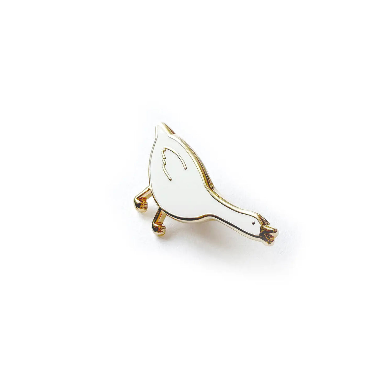 Tom Hardwick animal pin - goose