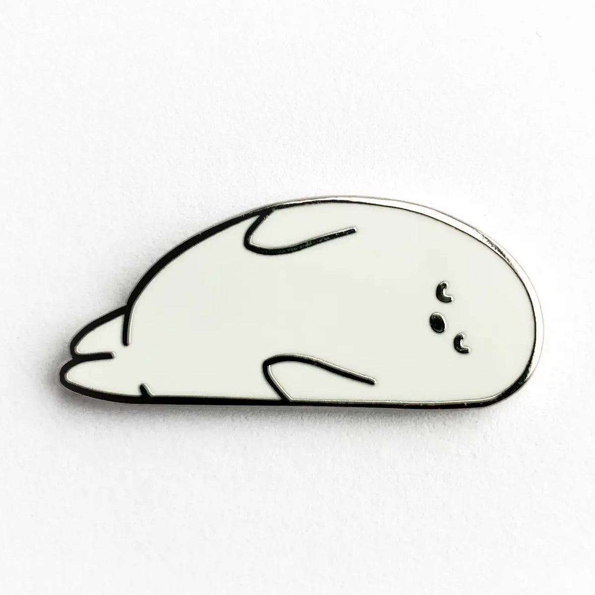 Tom Hardwick animal pin - harp seal