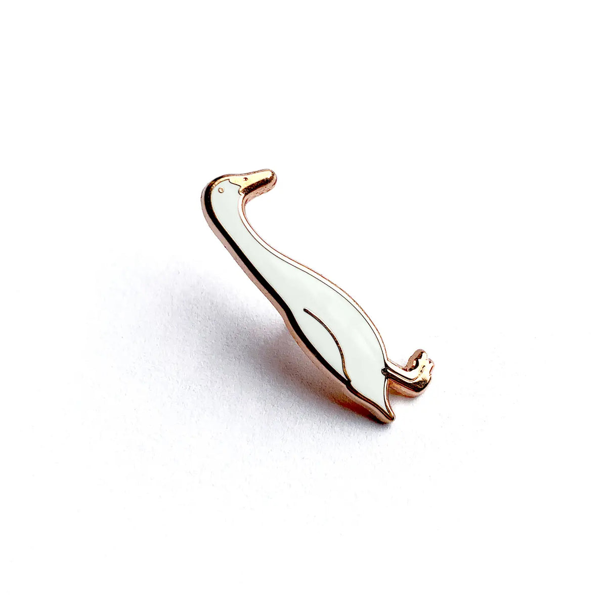 Tom Hardwick animal pin - runner duck