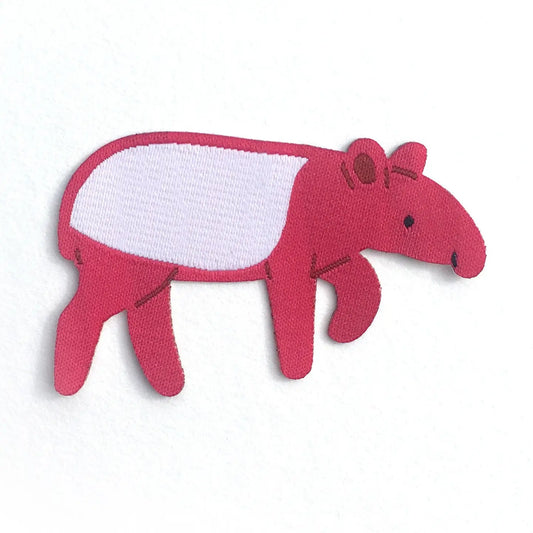 Tom Hardwick animal woven patch Malaysian Tapir