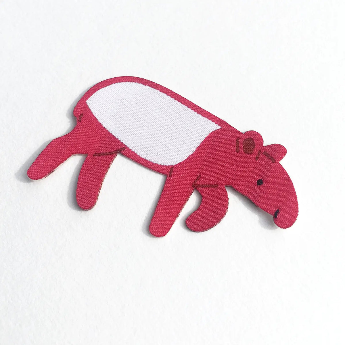 Tom Hardwick animal woven patch Malaysian Tapir