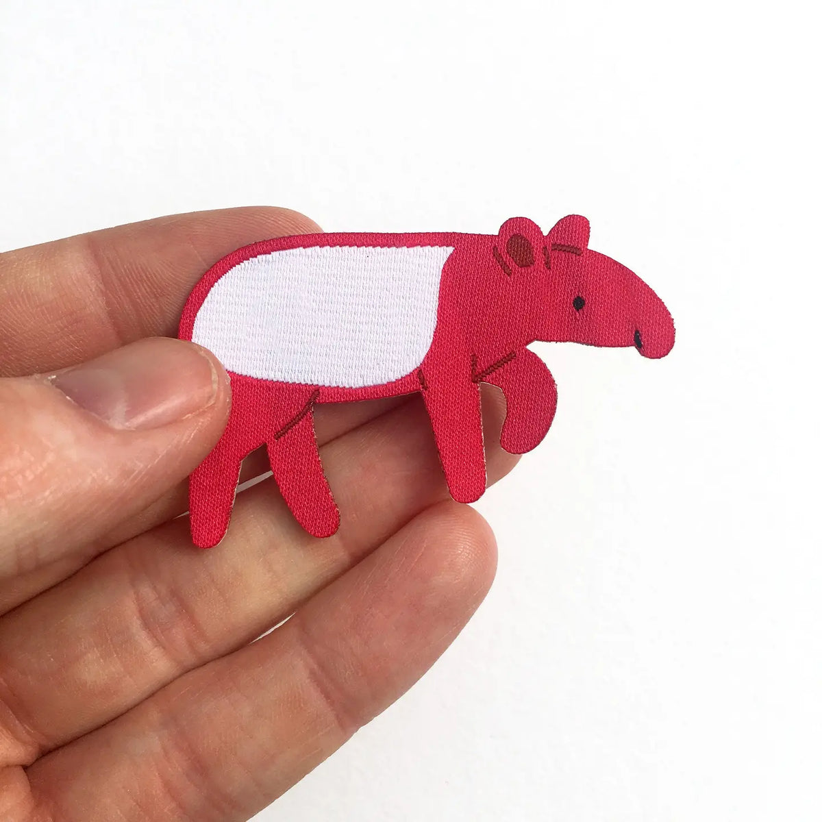 Tom Hardwick animal woven patch Malaysian Tapir