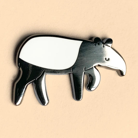 Tom Hardwick animal pin - Tapir
