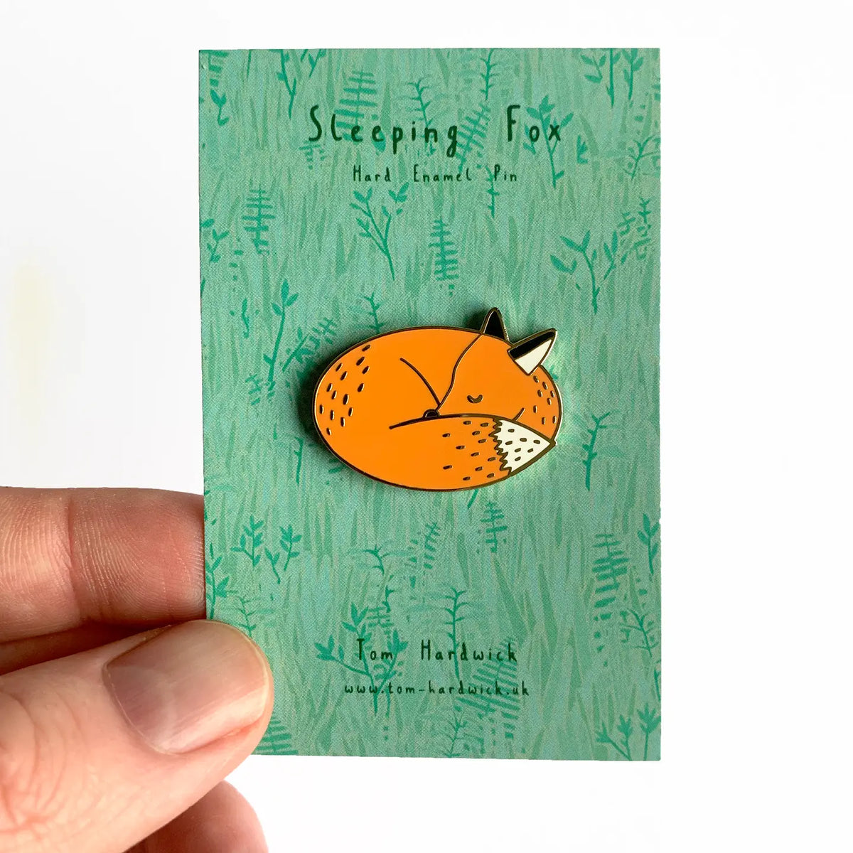 Tom Hardwick animal pin - fox