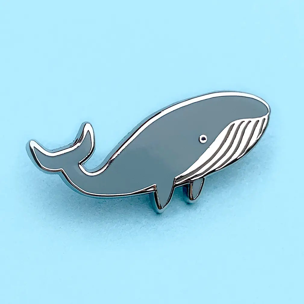 Tom Hardwick animal pin - whale