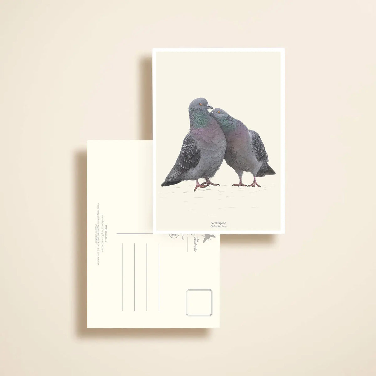 Unloved animals postcard set  by Ben Rothery