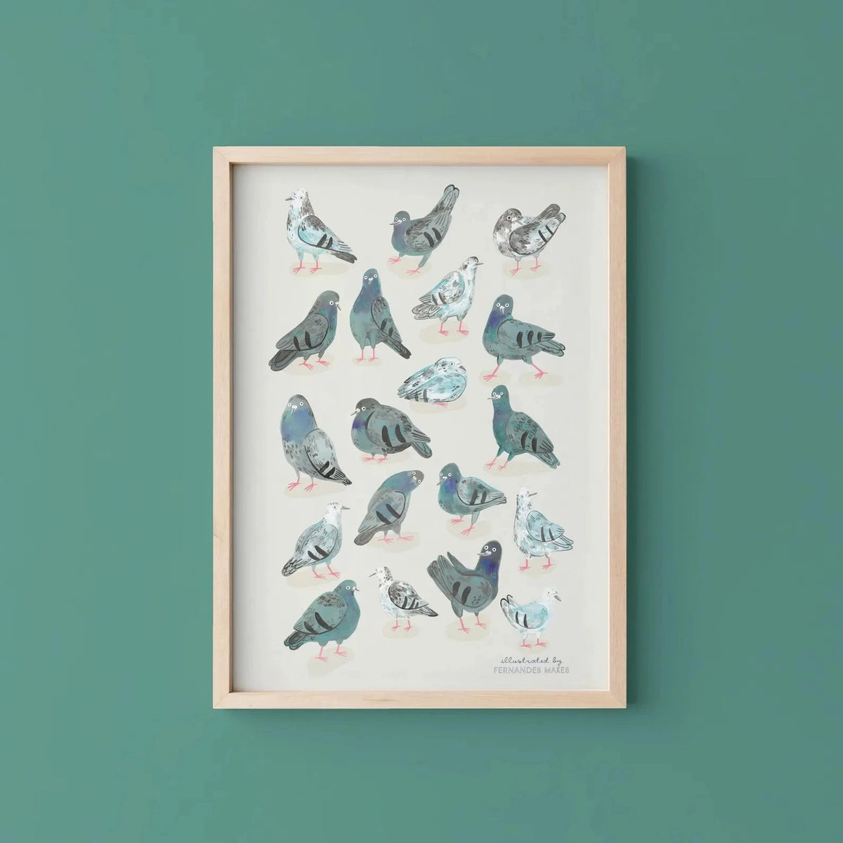 Fernandez makes pigeon print