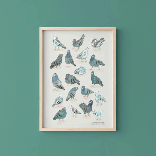 Fernandez makes pigeon print