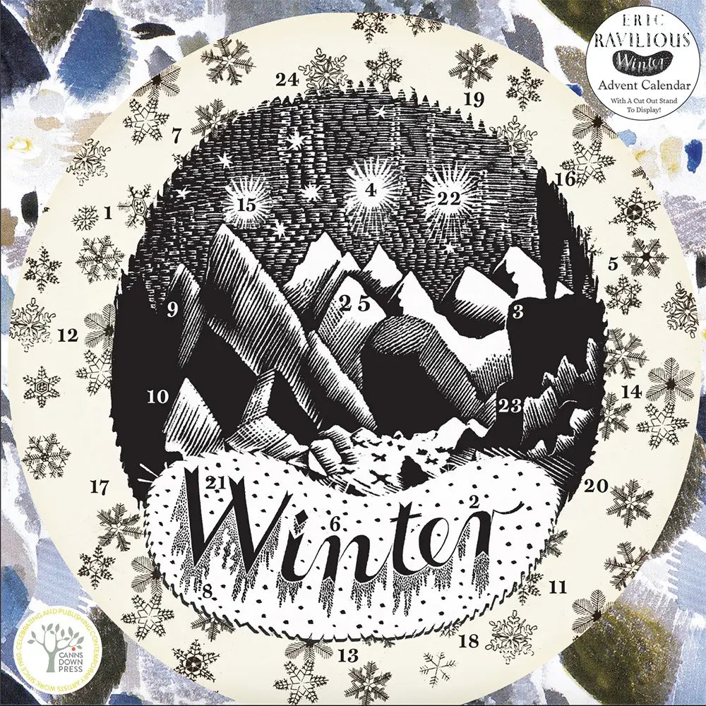 Eric Ravilious Winter advent calender