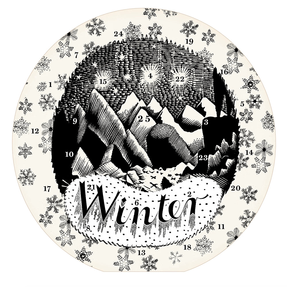 Eric Ravilious Winter advent calender