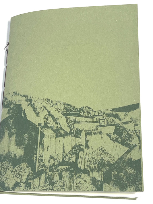 Julia Ogden screen printed notebook